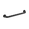 Kibi Circular 18-Inch Stainless Steel Grab Bar - Matte Black KGB1018MB - alternate 1